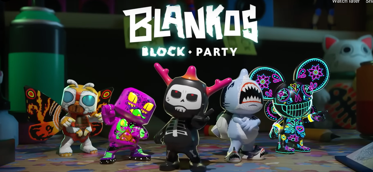 Blankos Block Party: the First NFT Game on Epic Games