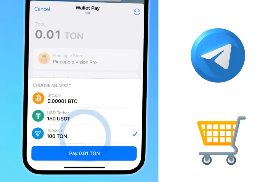 Merchants on Telegram Can Now Accept Crypto Payments Directly in App