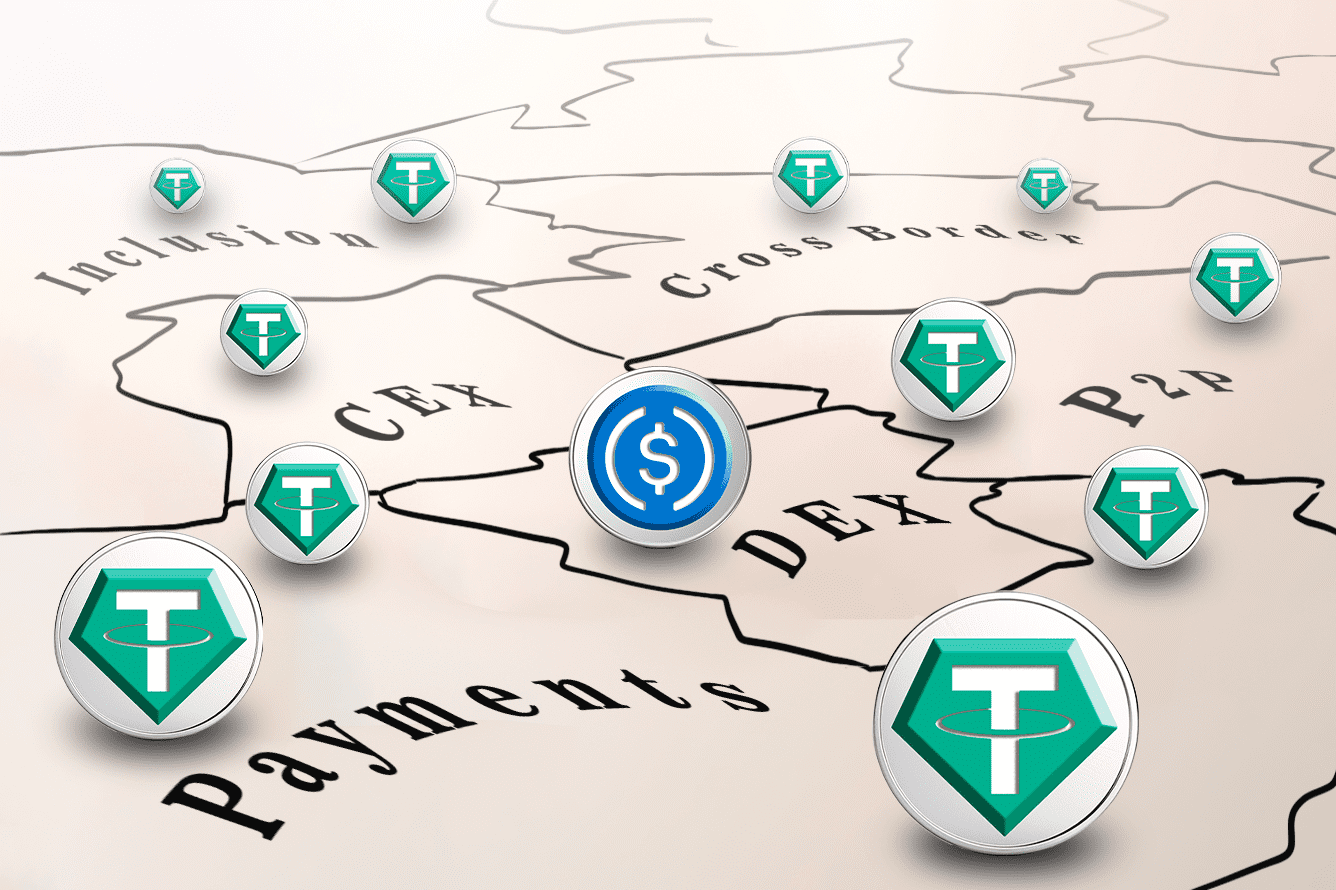 USDC For DEX, Tether For CEX: A Tale of Two Stablecoins