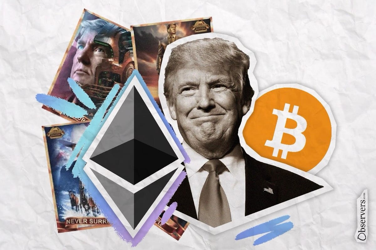 Trump Owns Crypto, But Bad News for Bitcoiners