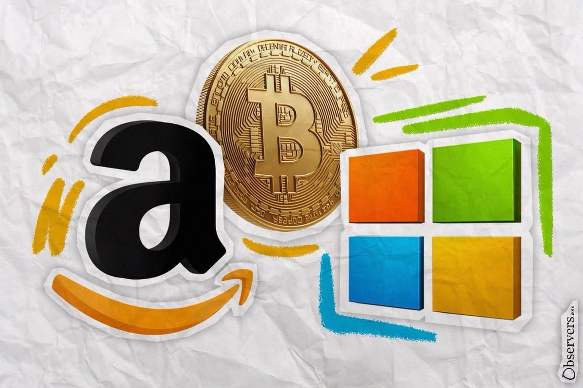 Microsoft and Amazon Face Growing Calls to Invest in Bitcoin