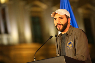  Nayib Bukele, the President of El Salvador.