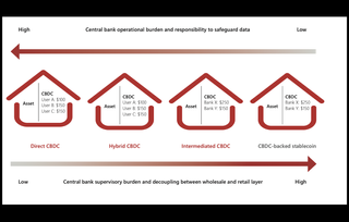 Central Bank role and different CBDCs types correlation. Source: BIS report 