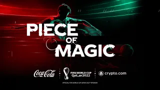 Coca-Cola teams up with Crypto.com and digital artist GMUNK to release NFTs celebrating FIFA World Cup in Qatar.