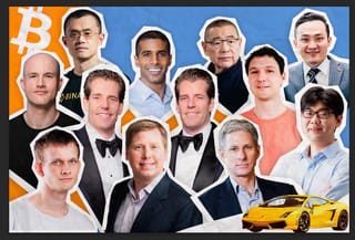 Crypto millionaires and billionaires Lambo