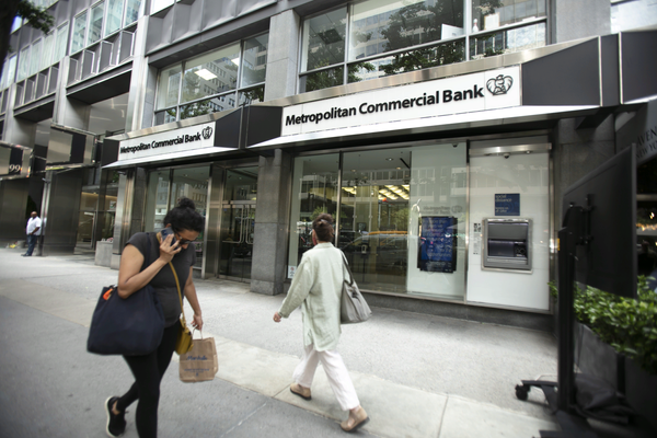 Metropolitan Commercial Bank. Source: crainsnewyork.com