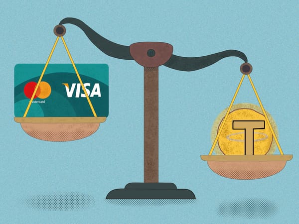 Tether overtakes Visa and MasterCard