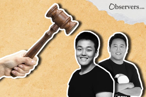 The founders of Terra, Kwon and Shin, and the Judge's Hammer.