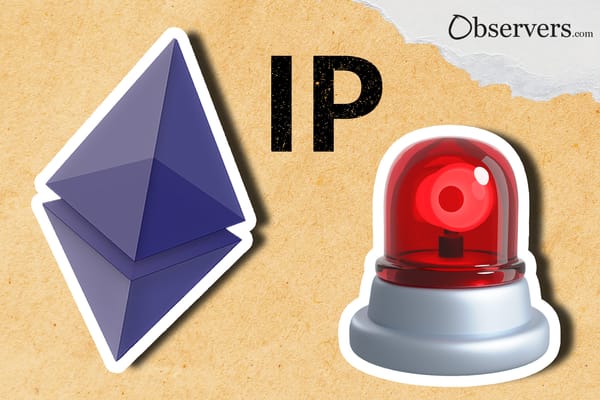 Ethereum logo, IP, alar
