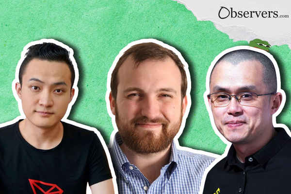 Justin Sun, Charles Hoskinson, CZ PEPE