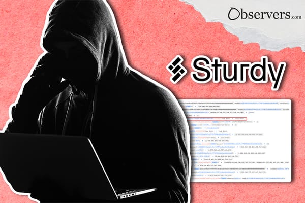 hacker, BlockSec's screenshot of code, Sturdy Finance l