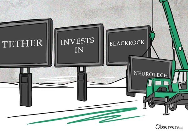 Tether invests in blackrock neurotech