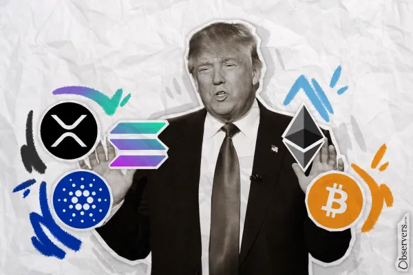 Trump’s Crypto Reserve Plan Sparks Brief Market Surge, Then Drop